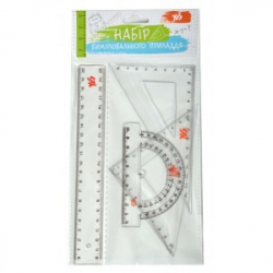 Фото - Набор линеек (4 предм.), линейка 20 см (уп.24) 15029