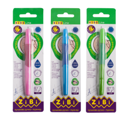 Фото - Ручка кулькова для Шульги з гумовим грипом, синій, блістер (1шт.) 62067 Фото - Ручка кулькова для Шульги з гумовим грипом, синій, блістер (1шт.) 62067