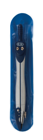 Фото - Циркуль в блістері, темно-синій ZiBi (уп.50) 24334 Фото - Циркуль в блістері, темно-синій ZiBi (уп.50) 24334