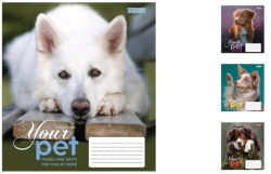 Фото - А5/12 кос. без д/л 1В Dog loyality, зошит учнів. 57937