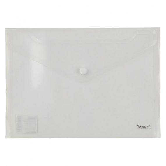 Фото - Папка на кнопці А5,прозора.(уп.12) 43755 Фото - Папка на кнопці А5,прозора.(уп.12) 43755