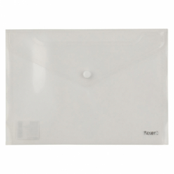 Фото - Папка на кнопці А5,прозора.(уп.12) 43755