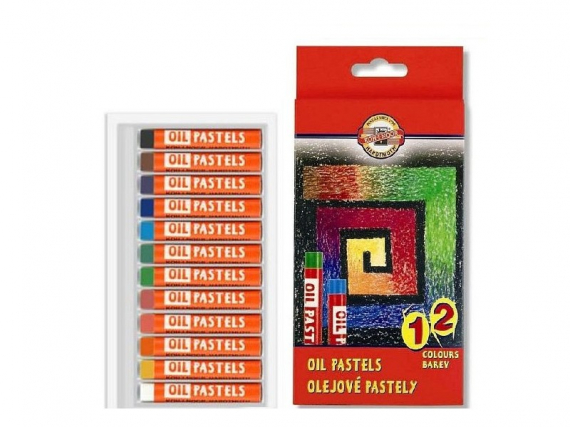 Фото - Мел-пастель масляная T.D'OR  12цв 10260