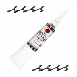 Контур для тканин, Чорний, 20 мл, Таир