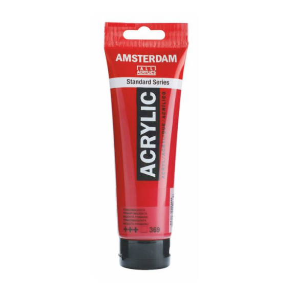 Фото - Фарба акрилова AMSTERDAM, (369) Первинний пурпурний, 120 мл, Royal Talens 48583 Фото - Фарба акрилова AMSTERDAM, (369) Первинний пурпурний, 120 мл, Royal Talens 48583