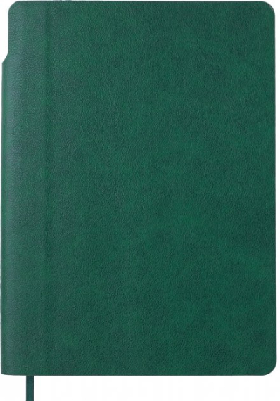 Фото - Блокнот діловий FRESH А5, 96 арк., лінія, обкл. штучна шкіра, зелений 57075 Фото - Блокнот діловий FRESH А5, 96 арк., лінія, обкл. штучна шкіра, зелений 57075