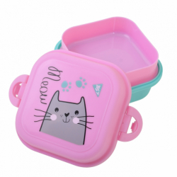 Фото - Контейнер для еды YES 'Meow', 300 мл YES 47093 Фото - Контейнер для еды YES 'Meow', 300 мл YES 47093