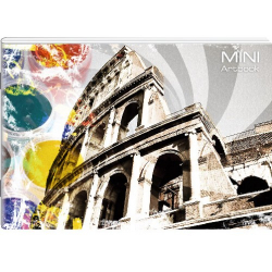 Фото - Альбом для малювання на скобі 16арк. 100 г/м A5  АА5516 'МІСТО' (уп.20) 28039