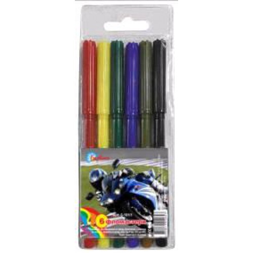 Фото - Фломастери 'Мото', 6 кол., 5-101/2, БАРВІНОК 33805 Фото - Фломастери 'Мото', 6 кол., 5-101/2, БАРВІНОК 33805