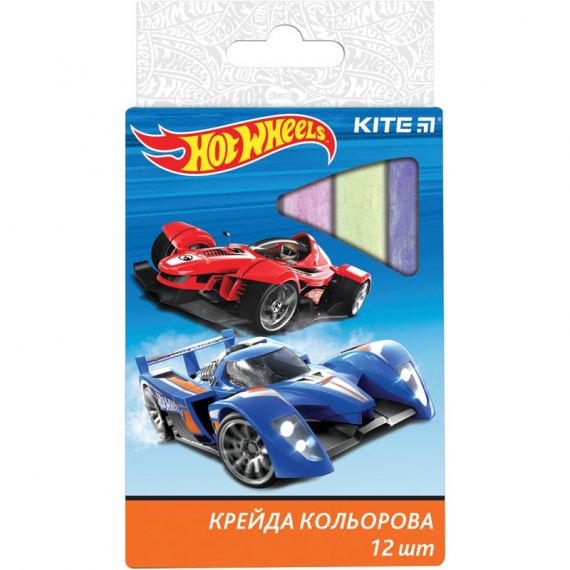 Фото - Крейда кольорова, 12 шт. HW 38186