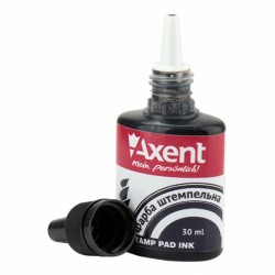 Фото - Фарба штемпельна, 30 мл., чорна 33896