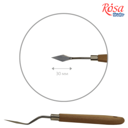 Мастихін  ROSA Studio 11917 ромб міні, довжина 3см, ст.код1001