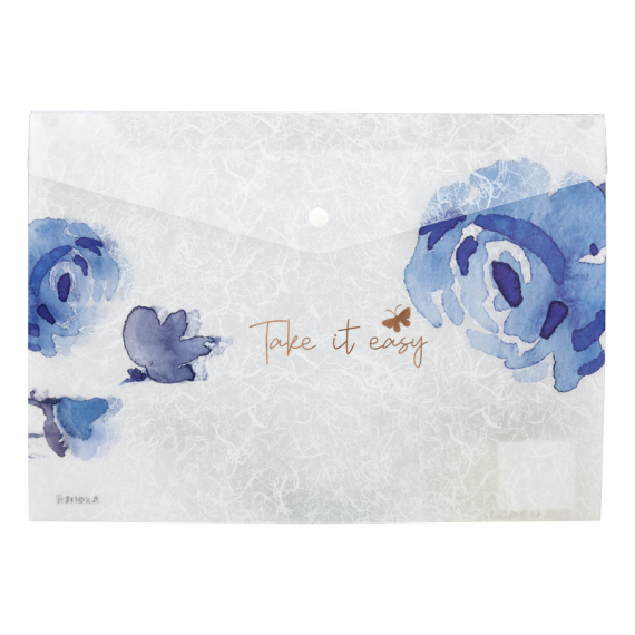 Фото - Папка на кнопці, А5+, Frozen Nature-01 47149 Фото - Папка на кнопці, А5+, Frozen Nature-01 47149