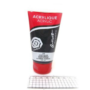 Фото - Краска акриловая 'Ivory black', 75 мл LA75-244 41028 Фото - Краска акриловая 'Ivory black', 75 мл LA75-244 41028