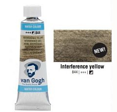 Фото - Фарба акварельна Van Gogh (844), Інтерферентний жовтий, туба 10 мл, Royal Talens 49638