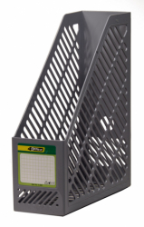 Фото - Лоток д/док., верт., ударомiцний,сiр., 4-400, 4OFFICE 2068