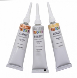 Фото - Набір контурів універсальних DECOLA металік  3кол.*18 мл. 24182