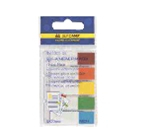 Закладки пласт. NEON 45х12 (5х20л) (уп.48)