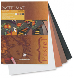 Склейка для пастелі Pastelmat А4 (24х30см), 360г/м2, 12л., теплі відтінки, Clairefontaine