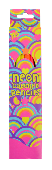 Фото - Олівці 6 кол., неонові 38615