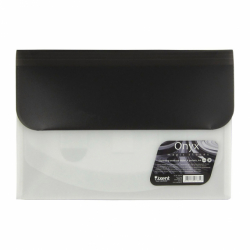 Фото - Папка-конверт А4 на 4 відділен, Onyx, сіра 30599