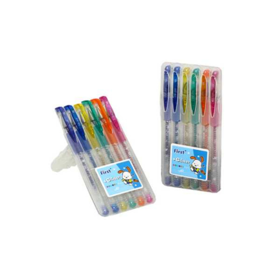 Фото - Ручка гелева з блиском 6 кольорів 40блiс/уп ціна за блістер 62565 Фото - Ручка гелева з блиском 6 кольорів 40блiс/уп ціна за блістер 62565