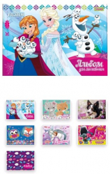 Фото - Альбом для рисования А4 12л/120 скоба, с перфорацией (д) (уп.14) 40960