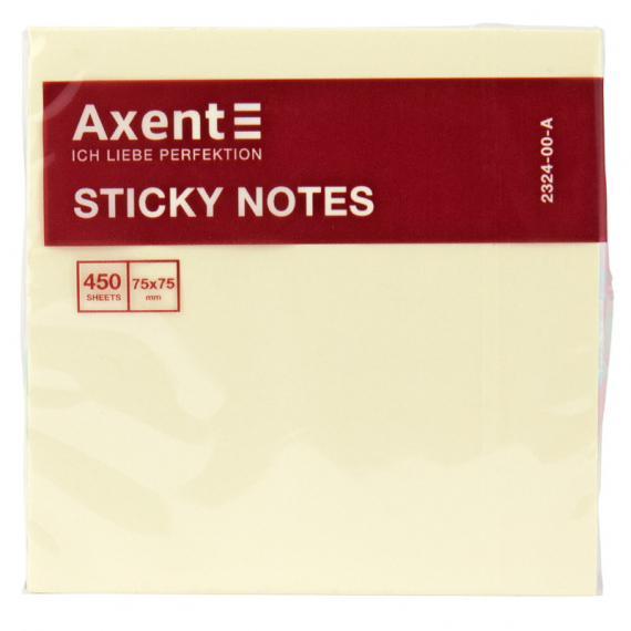 Фото - Блок паперу з клейким шаром 75x75мм,450арк,паст.куб 49162 Фото - Блок паперу з клейким шаром 75x75мм,450арк,паст.куб 49162