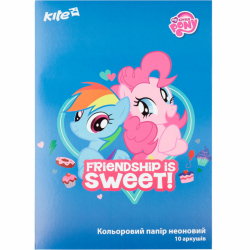 Фото - Папір кольор. неон. (10арк/5кол), A4 LP 2244 Фото - Папір кольор. неон. (10арк/5кол), A4 LP 2244