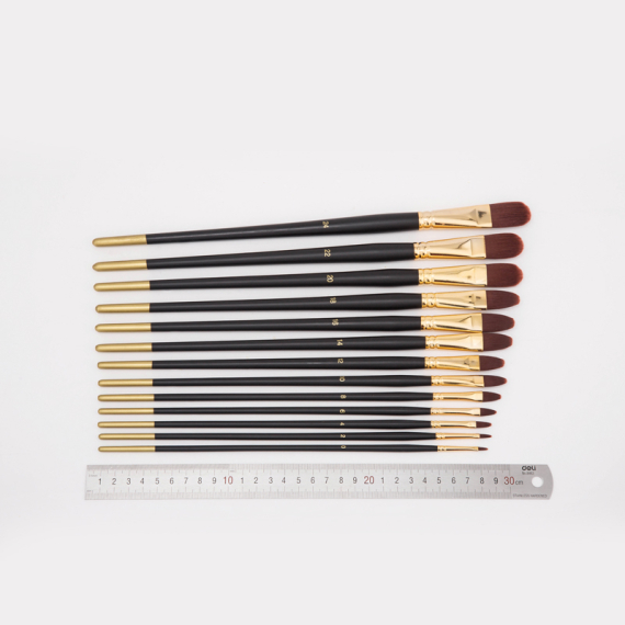 Фото - Пензель Синтетика Chocolate Овальная (Котячий Язик) 1075FR, №18, к.р. ArtMaster (6/12) 17514 Фото - Пензель Синтетика Chocolate Овальная (Котячий Язик) 1075FR, №18, к.р. ArtMaster (6/12) 17514