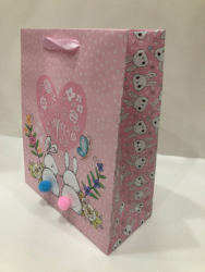 Фото - Пакет паперовий 30х40х17 см, диз. GB в асорт 59503