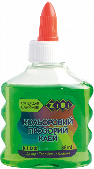 Фото - Клей зелений прозорий на PVA-основі, 88 мл 50694 Фото - Клей зелений прозорий на PVA-основі, 88 мл 50694