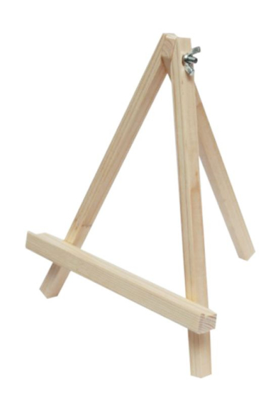 Фото - Мольберт настільний А5 (2шт.), сувенірний, 18х18х21см., макс. висота полотна 25см., ROSA Studio 41269 Фото - Мольберт настільний А5 (2шт.), сувенірний, 18х18х21см., макс. висота полотна 25см., ROSA Studio 41269