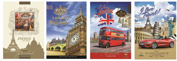 Фото - Зошит-словник, В5, 7БЦ, 96арк 'З іноземних мов' диз1 (уп.8) 2391 Фото - Зошит-словник, В5, 7БЦ, 96арк 'З іноземних мов' диз1 (уп.8) 2391