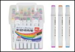 Набір скетч маркерів 48 шт в пластиковому футлярі