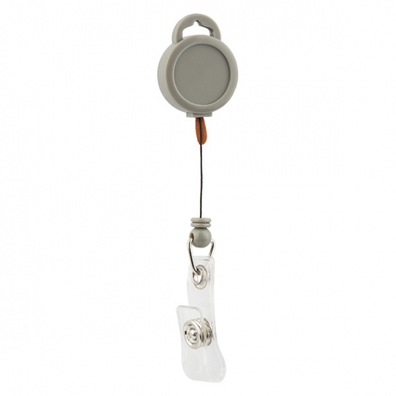 Фото - Кліп-рулетка для бейджа, сірий, 4519 47112 Фото - Кліп-рулетка для бейджа, сірий, 4519 47112