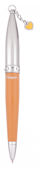 Фото - Набір подарунковий 'Floret': ручка кулькова + гаманець для монет + дзеркальце, жовтий LANGRES 30917 Фото - Набір подарунковий 'Floret': ручка кулькова + гаманець для монет + дзеркальце, жовтий LANGRES 30917