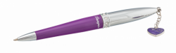 Фото - Набір подарунковий 'Crystal Heart': ручка кулькова + візитниця, фіолетовий LANGRES 30875 Фото - Набір подарунковий 'Crystal Heart': ручка кулькова + візитниця, фіолетовий LANGRES 30875