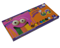 Фото - Пластилін  7 кольорів, 140 г, SMART Line, уп.12шт 62852