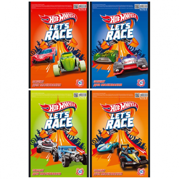 Фото - Зошит для малювання, 30арк., спір., HW ,в уп 8/96 46499 Фото - Зошит для малювання, 30арк., спір., HW ,в уп 8/96 46499