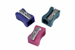 Фото - Точилка б/конт. 100-1/05 пласт. прямокут.'металік' (уп.24) 9589