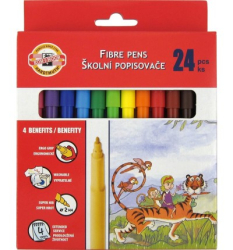 Фото - Фломастери 7710CB, набір 24 кол, картон 10342 Фото - Фломастери 7710CB, набір 24 кол, картон 10342