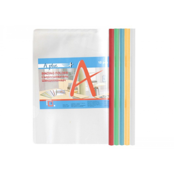 Фото - Тека-швидкозшивач А4 на планці пластикова 16C (уп.10) 62170 Фото - Тека-швидкозшивач А4 на планці пластикова 16C (уп.10) 62170