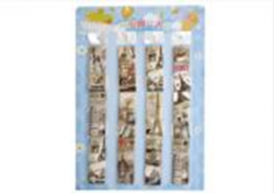 Закладки картонні 10 шт в ОРР, 12 упаковок на планшеті