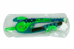 Фото - Циркуль пластиковий зі шкалою в блістері, зелено-салатовий, SMART Line (уп.48) 38515