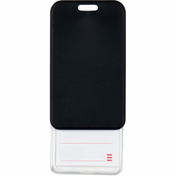 Фото - Бейдж-чохол SoftTouch матовий, чорний, 4550V(54*85мм) 47109 Фото - Бейдж-чохол SoftTouch матовий, чорний, 4550V(54*85мм) 47109