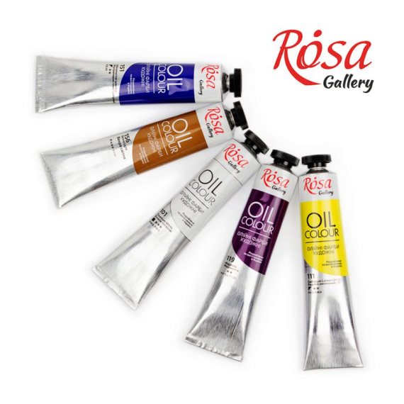 Фото - Фарба олійна, Білила титанові, 45мл, ROSA Gallery 27643 Фото - Фарба олійна, Білила титанові, 45мл, ROSA Gallery 27643