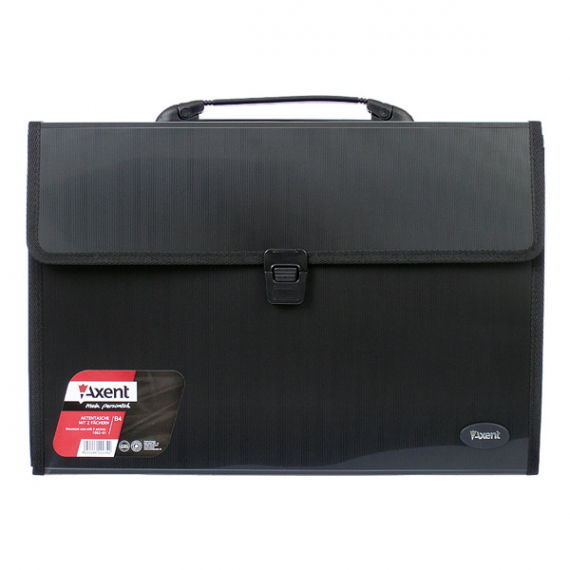 Фото - Портфель В4 на 3 відділення чорний 29385 Фото - Портфель В4 на 3 відділення чорний 29385