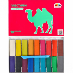 Фото - Пластилін дит.  18 кол., 360 г, стек, Захоплення 52412