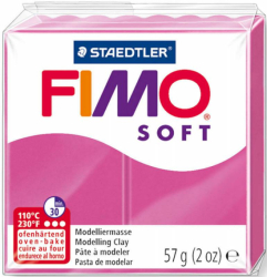 Пластика Soft, Малинова, 57г, Fimo